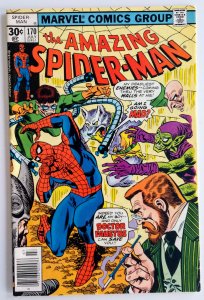 The Amazing Spider-Man #170 NEWSSTAND (FN)(1977)