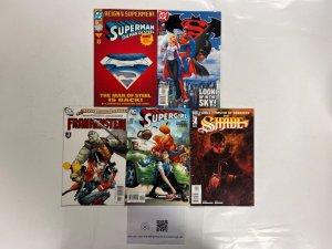 5 DC Comics Superman# 22+Frankenstein# 4+Supergirl# 10+Shade # 1+SB # 9 24 JS50