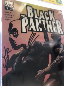 Black Panther (2005) #2 (CGC 9.4 SS WP) Signed & Sketch John Romita JR.