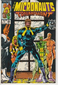 Micronauts(vol. 1) # 58  THE END ??????????????