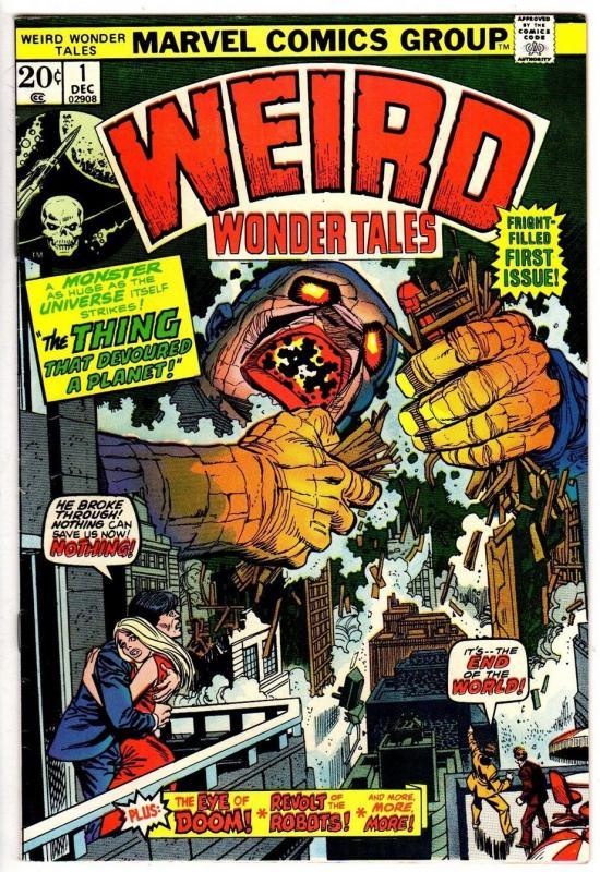 WEIRD WONDER TALES 1 FINE+ December 1973