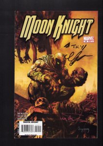 Moon Knight #14 - SIGNED BY ARTHUR SUYDAM & MARK TEXEIRA! (9.0) 2008