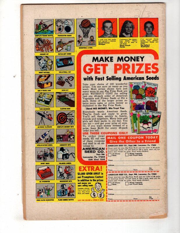 Where Monsters Dwell #3 (1970)  THE MONSTER CALLED GROTTU! / ID#905