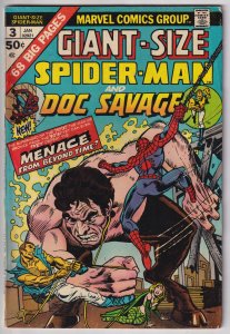 Giant-Size Spider-Man #3 (1975) Doc Savage
