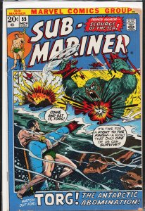 Sub-Mariner #55 (1972) Namor the Sub-Mariner