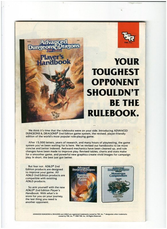 Silver Surfer Annual #2 Marvel Ron Lim 1989 Atlantis Attacks VG/FN 5.0 