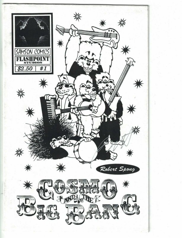 Cosmo and the Big Bang #1 FN signed by Robert Spong - 1994 samson/flashpoint