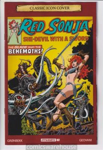 RED SONJA 2023 (2023 DYNAMITE) #7 VARIANT 1:10 CVR G THORNE ICON NM R21457