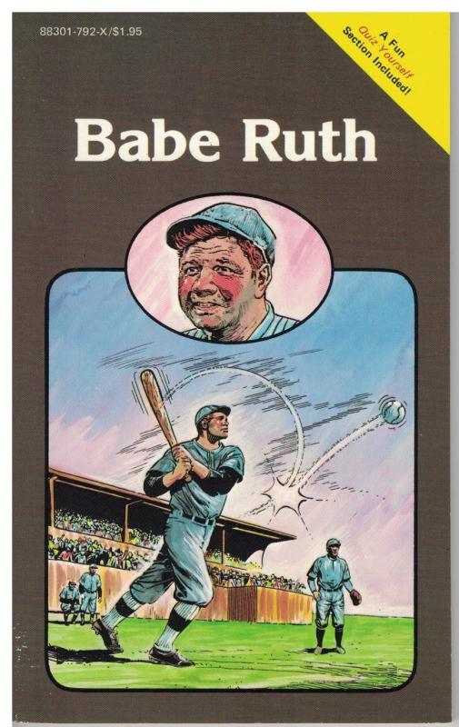 Babe Ruth Pocket Biographies Mini-Comics about Baseball!