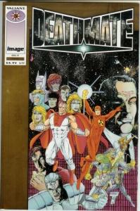 DEATHMATE (1993 IMAGE/VALIANT) BLUE (GOLD CVR) VF-NM COMICS BOOK