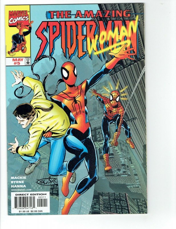 Amazing Spider-Man #5  (1999) 1st App Charlotte Witter Mattie Franklin NM- ?