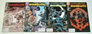 the Monolith #1-12 VF/NM complete series - dc comics - jimmy palmiotti set lot 