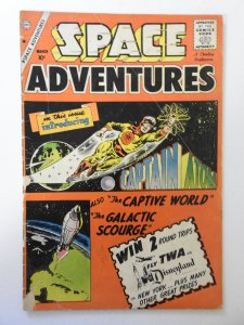 Space Adventures #33 (1960) GD/VG Condition 1 in cumulative spine split