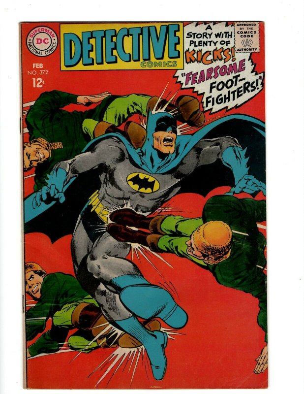 Detective Comics # 372 VF DC Comic Book Batman Robin Joker Gotham Penguin KD1
