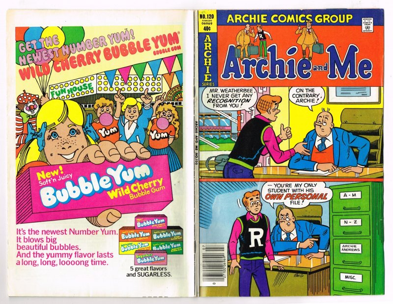 Archie and Me #120 (1980)   Archie Comic 40Cent Comic