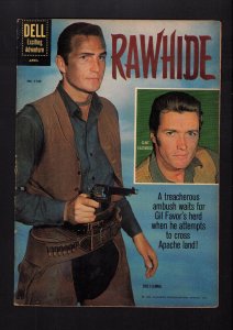 Rawhide #1160 - PHOTO COVER OF CLINT EASTWOOD + ERIC FLEMING! (6.0/6.5) 1961