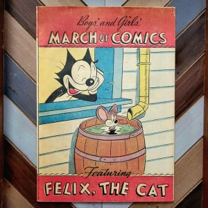 MARCH OF COMICS #36 FN- (1949 K.K./Western) FELIX THE CAT Cover
