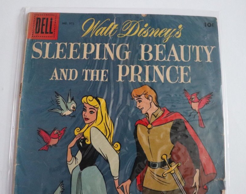 Four Color #973 Sleeping Beauty & The Prince Dell 1959 Disney