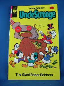 UNCLE SCROOGE 185  NM  Whitman Barks Giant Robot Robbers 1981