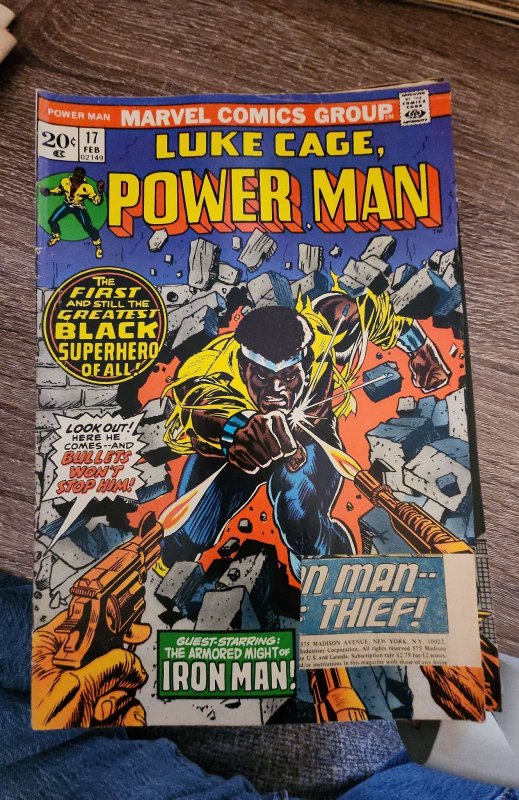 Power Man #17 (1974) Luke Cage 