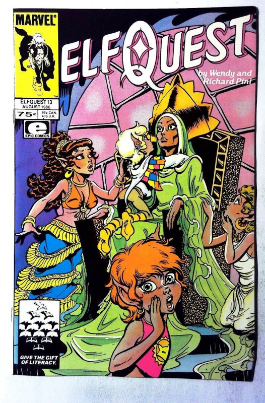 ElfQuest #13 (1986) Epic Comics Leetah Suntop 1st Print Comic Book