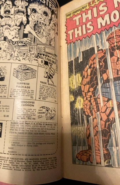Fantastic Four #51 (1966)This man this monster