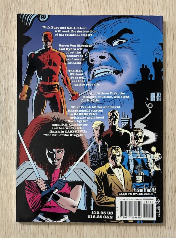 Daredevil The Fall of the Kingpin TPB MARVEL 1993
