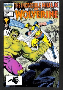 The Incredible Hulk and Wolverine #1 (1986)