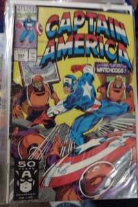 Captain America  #385  1991 MARVEL disney  us agent watch dogs