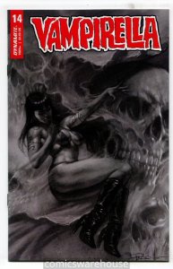 VAMPIRELLA (2019 DYNAMITE) #14 VARIANT 1:10 PARRILLO B&W INCV NM G11473