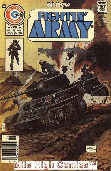 FIGHTIN' ARMY (1956 Series) #125 Good Comics Book