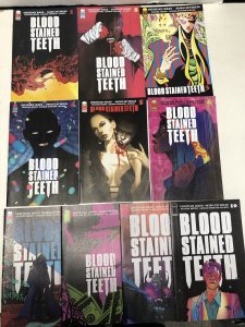 Blood Stained Teeth Set Issues # 1-10 (2023) • Image Comics • Christian Ward