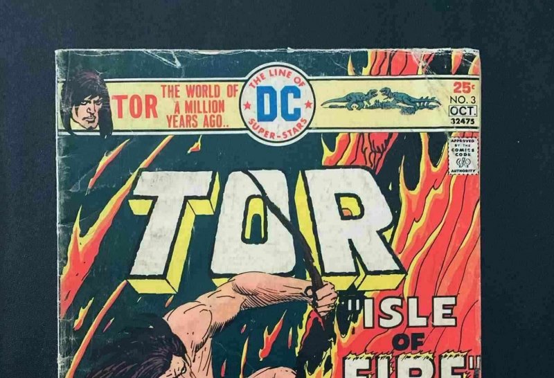 Tor #3 Dc Comics 1975 Vg+ 