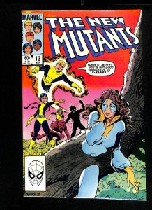 New Mutants #13 Origin of Karma! 2nd appearance!