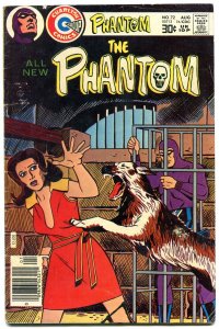 THE PHANTOM #72 1976-CHARLTON COMICS-WOLF COVER VG