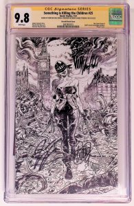 SIKTC #25 (2022) CGC SS 9.8 Sketch, signed 3X! Riccardi, Dell'Edera, Tyn...