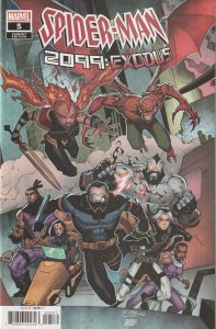 Spider-Man 2099 Exodus # 5 Connecting Variant Cover NM Marvel [J3]