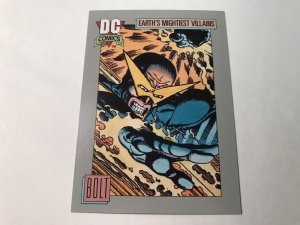 BOLT #83 card : DC IMPEL Series 1 1991 NM/M, Blue Devil villain