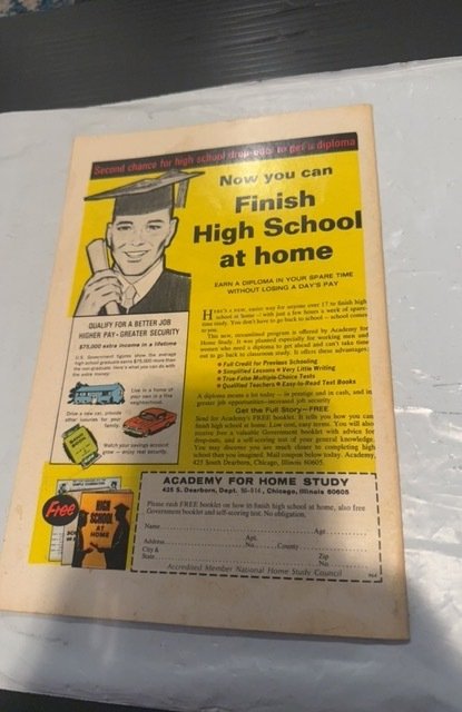 The X-Men #58 (1969)first app of Havok light foxxing