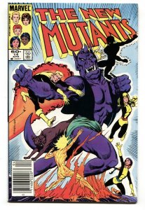 NEW MUTANTS #14 Newsstand variant 1st Illyana Rasputin as Magik NM-