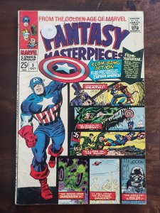 Fantasy Masterpieces 5 (reprints Golden age Captain America)  *sticker on cover*