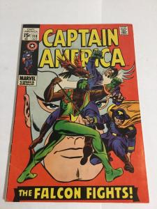 Captain America 118 Fn Fine 6.0 Second Appearance Of Falcon Silver Age