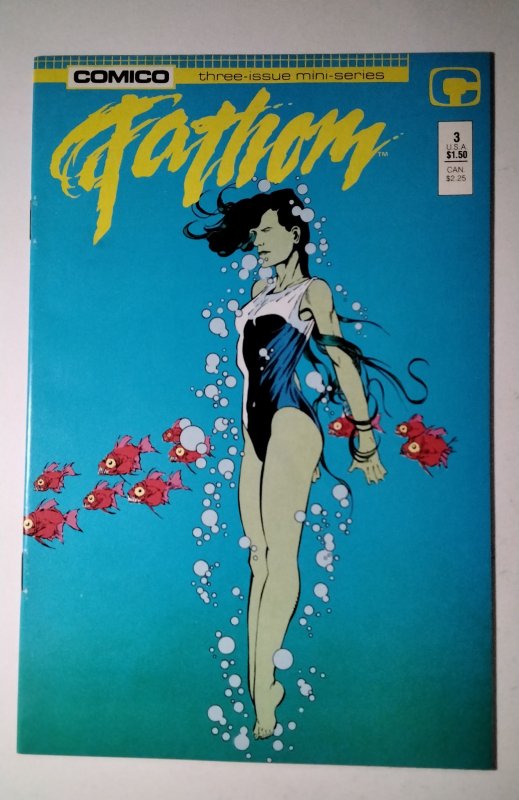 Fathom #3 (1987) Comico  Comic Book J756