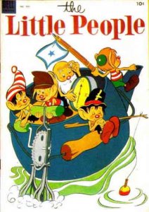 Four Color Comics (2nd Series) #485 VG ; Dell | low grade comic the Little Peopl