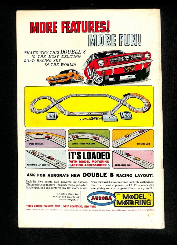 Superman #184 Demon under Red Sun! Curt Swan!