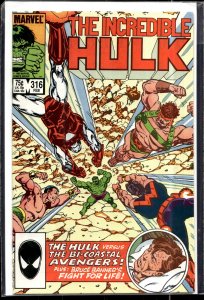 The Incredible Hulk #316 (1986) Hulk