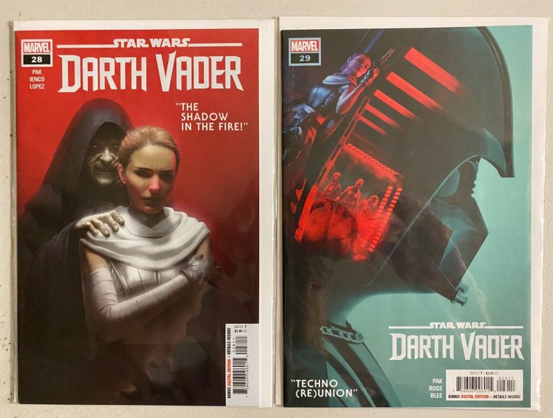 Star Wars Darth Vader lot #12-29 Marvel (8.0 VF) 18 different (2021 to 2023)