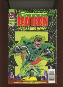 (1994) Green Lantern #50: KEY! 1ST APPEARANCES! GLOW-IN-THE-DARK COVER! (9.2)