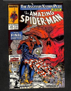 Amazing Spider-Man #325 VF/NM 9.0 Red Skull Captain America McFarlane!