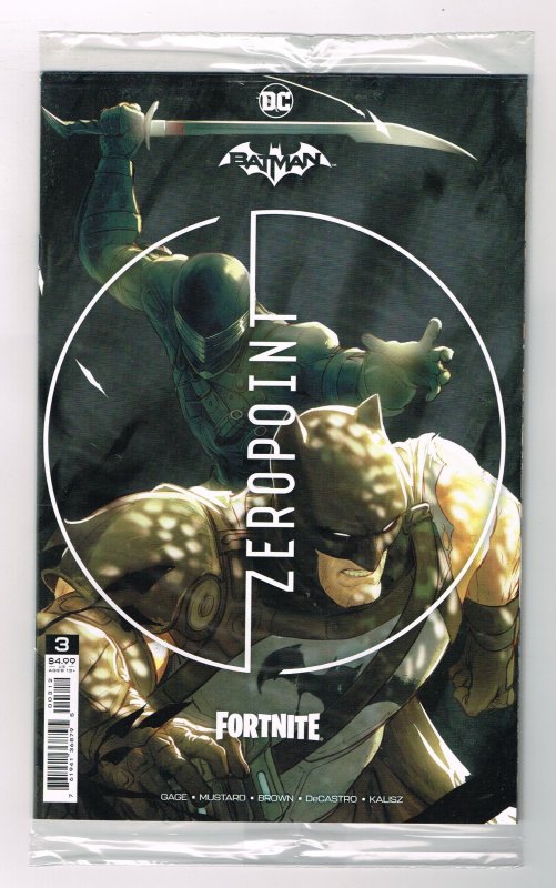 Batman/Fortnite: Zero Point #3 Second Print Cover (2021)  SEALED IN BAG   Ref:02